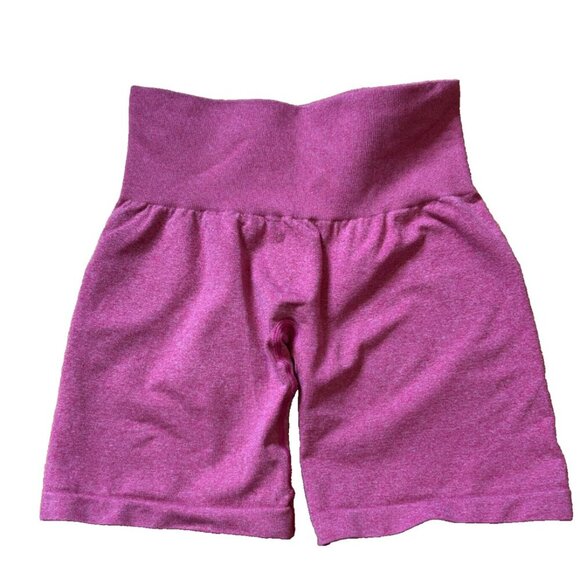 NVGTN Magenta Pink Seamless Butt Lift Pro Biker Shorts Womens Size XS - Picture 3 of 4